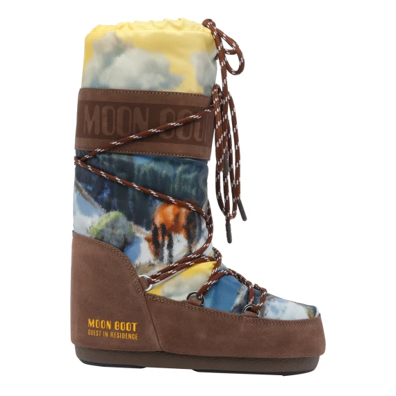 MOON BOOT X GUEST IN RESIDENCE Stivali Marrone