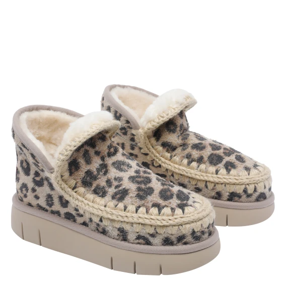 ESKIMO HAIRY SUEDE BOOTIES