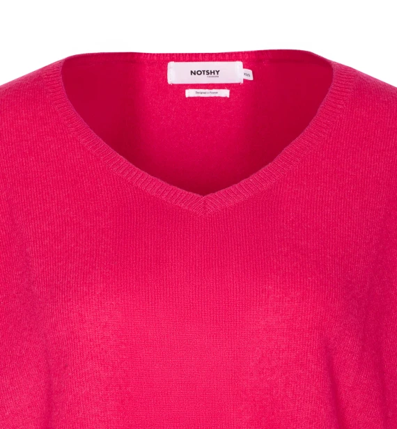 NOT SHY Maglie Fucsia