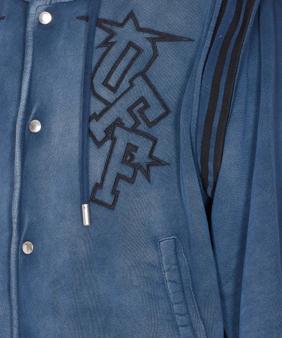 Off White Sweaters Blue