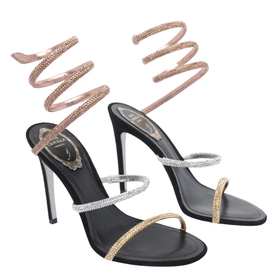 René Caovilla Sandali Nero