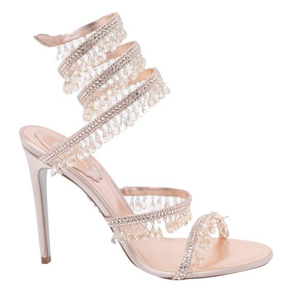 CHANDELIER HEELED SANDALS