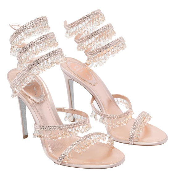 CHANDELIER HEELED SANDALS