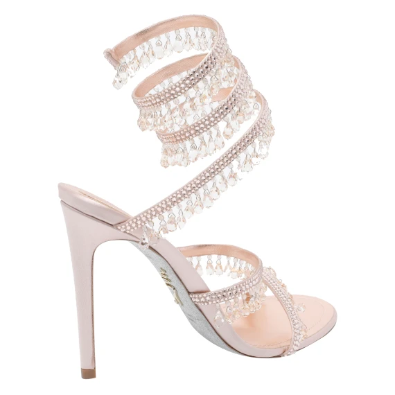 CHANDELIER HEELED SANDALS
