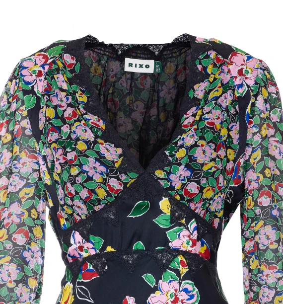 arlena dress kimmie mix black