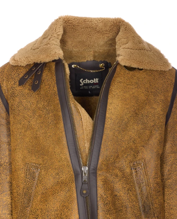 Schott NYC Giacconi Marrone