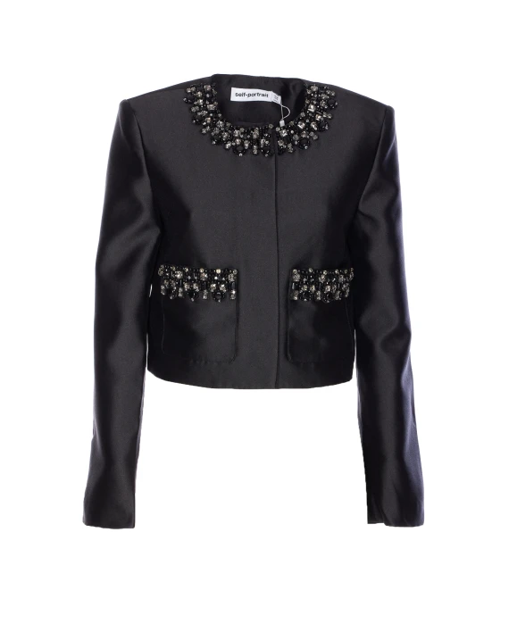 SELF PORTRAIT Giacche Nero