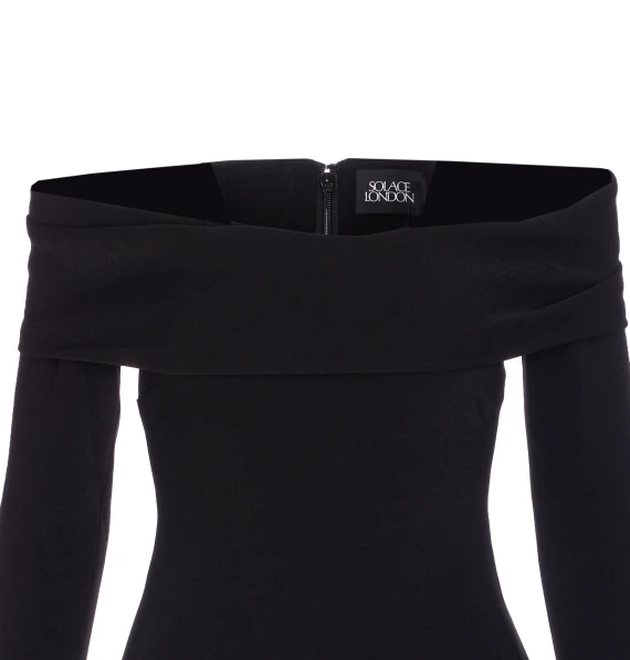Solace London Abiti Nero