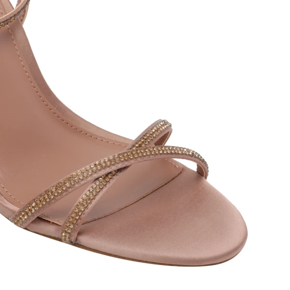 Scarpe con Tacco Beige