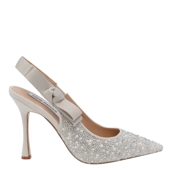 Scarpe con Tacco Argento