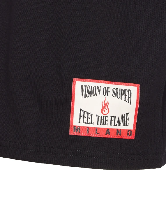 EMBROIDERED SKULL T-SHIRT