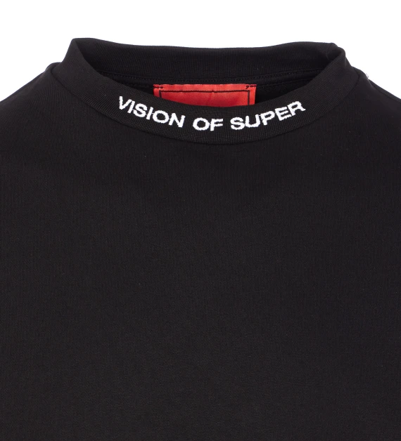 LOGO AND FLAMES PRINT SWEATSHIRT