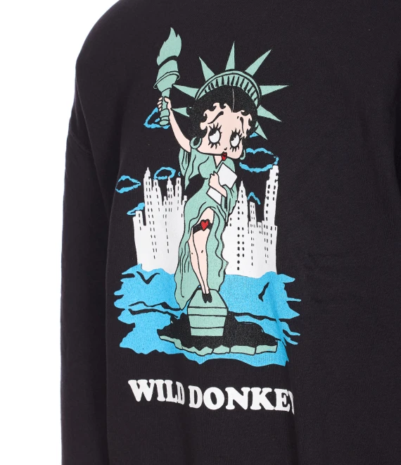 Wild Donkey Maglie Nero