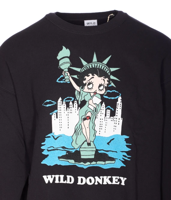 Wild Donkey Maglie Nero
