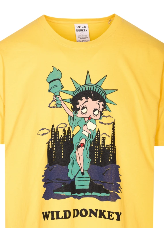 Wild Donkey T-shirts and Polos Yellow