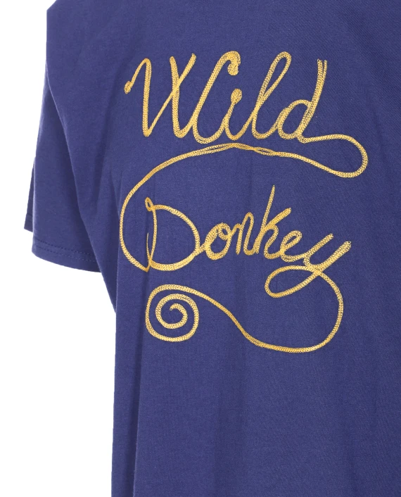 Wild Donkey T-shirts and Polos Blue