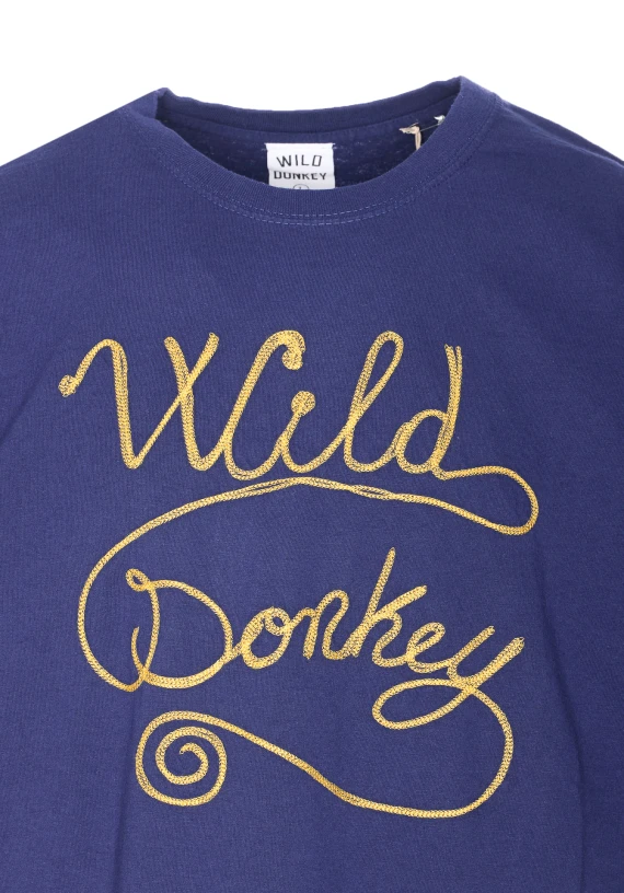 Wild Donkey T-shirts and Polos Blue